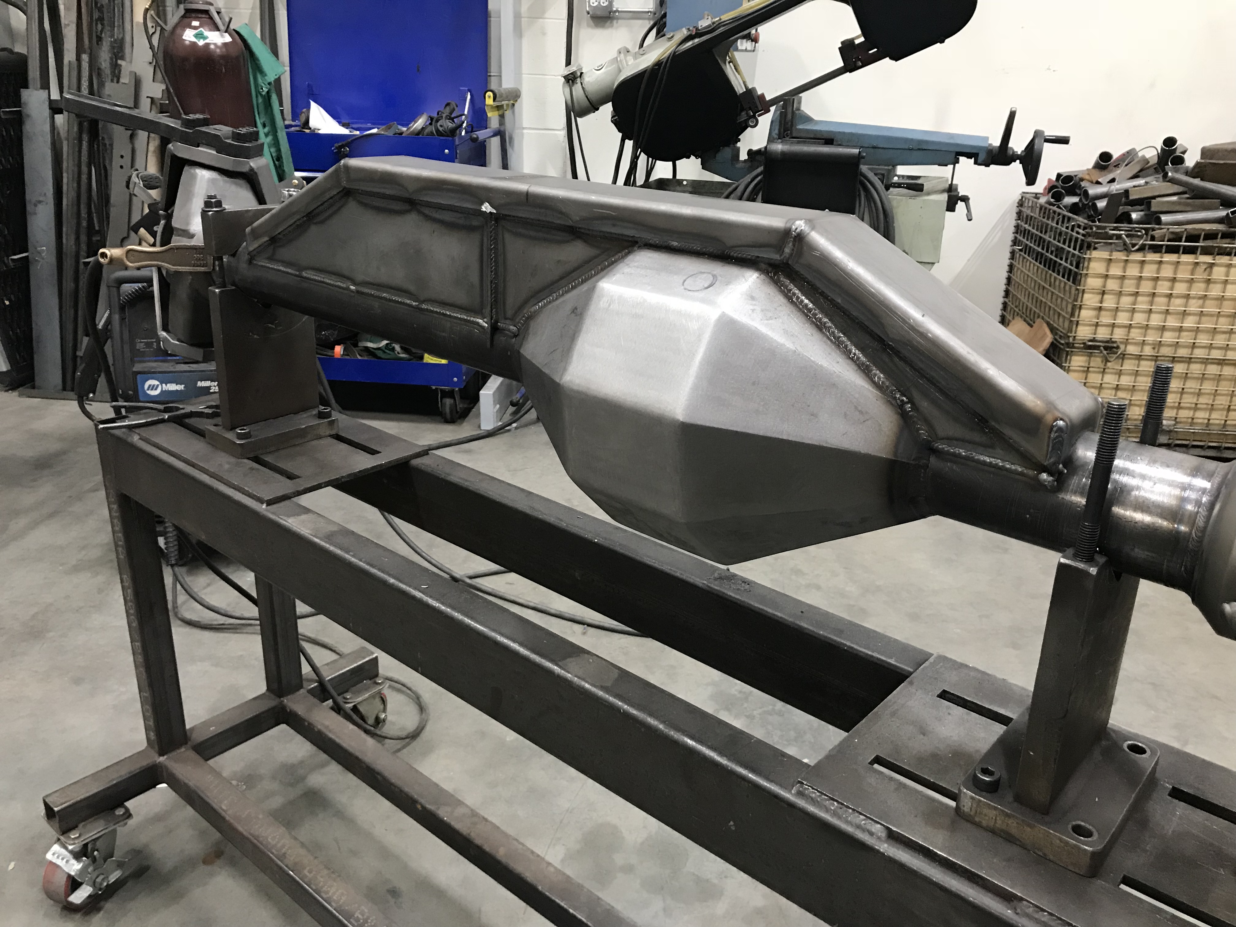 Universal Front Axle Truss Goat Built