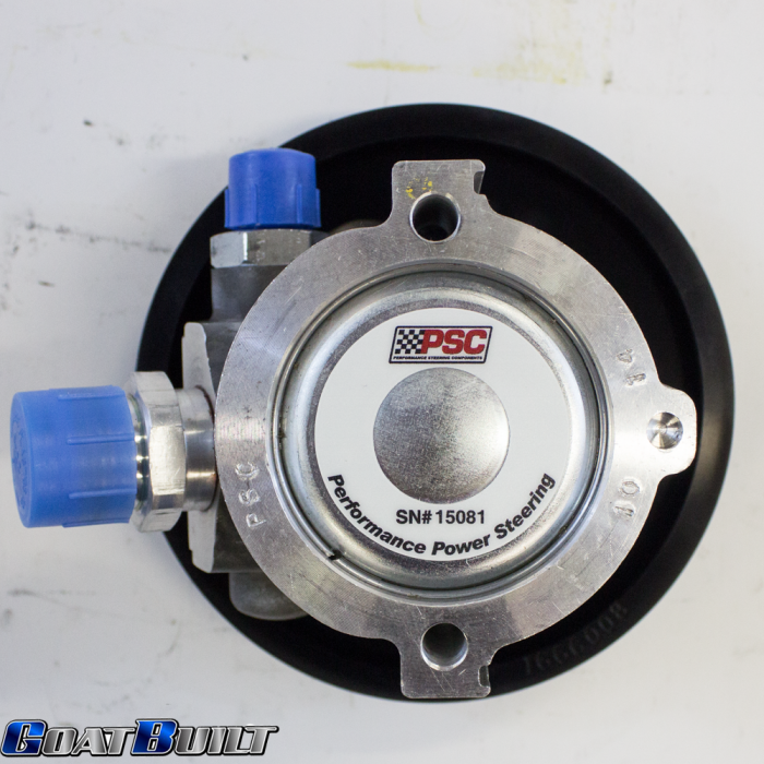 PSC CBR Power Steering Pump, -8 AN Out, -12 AN Feed with 6 ...